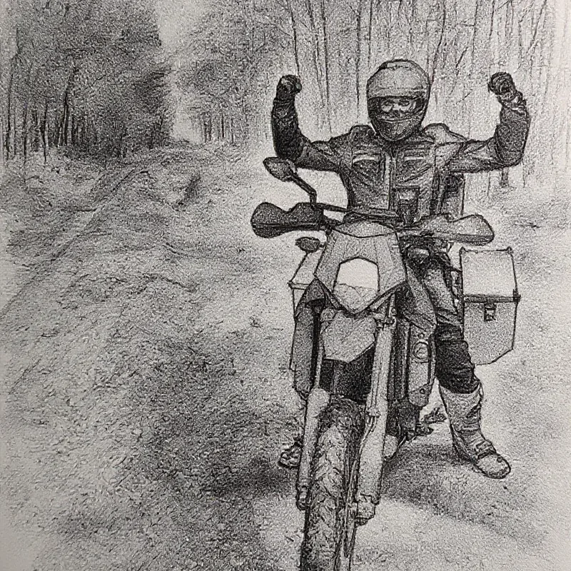 WildTraX Riding-Szene auf dem Trail